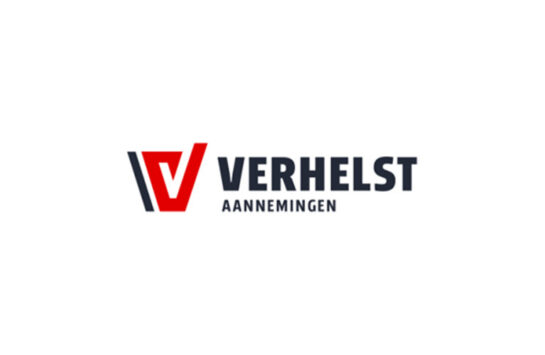 Logo Verelst aannemingen, Oostende - Maatwerk in Pythagoras