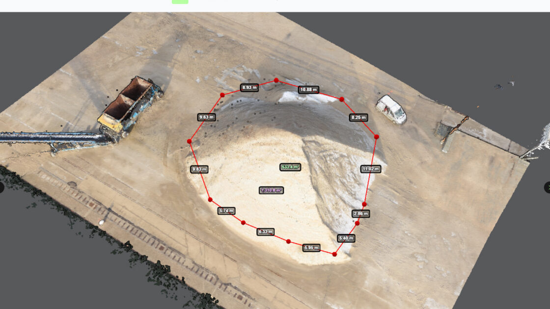 Terrain monitoring | Pointorama and point clouds